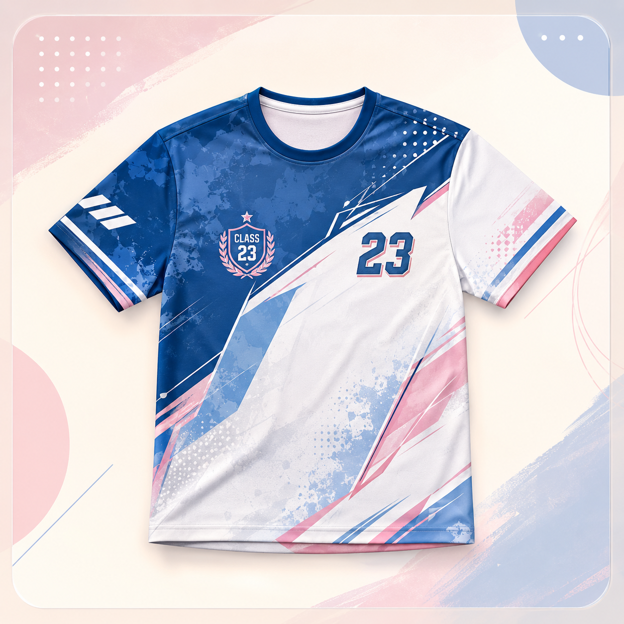 スポーツ・ユニフォーム風デザイン