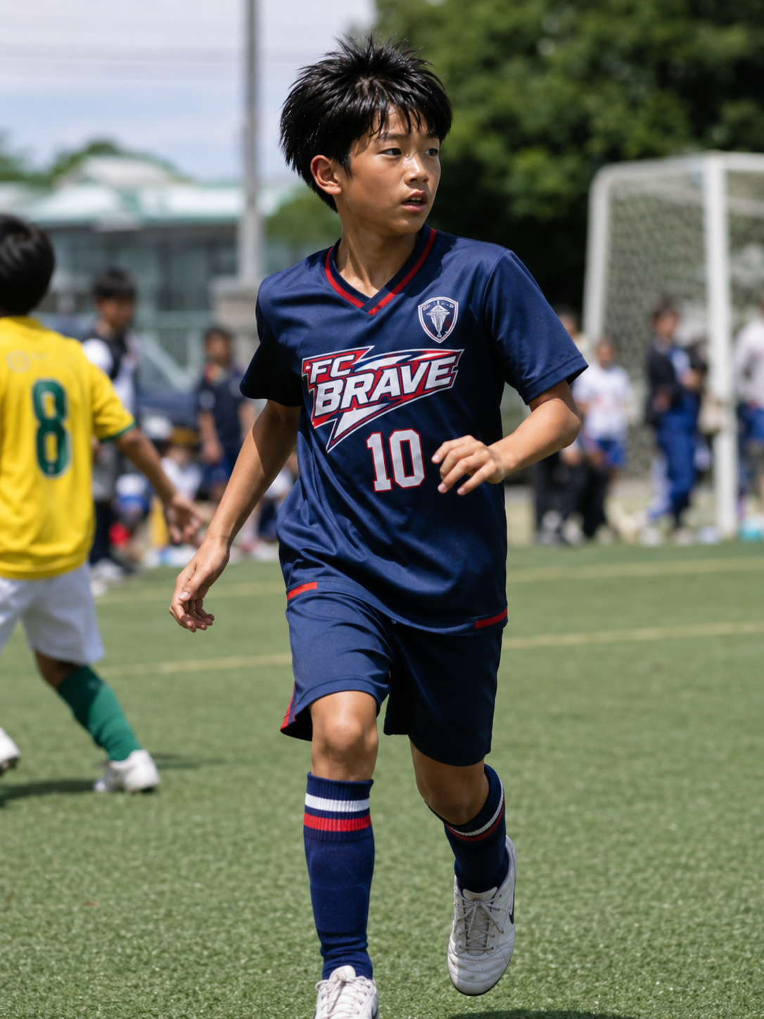 スポーツチームの着用イメージ
